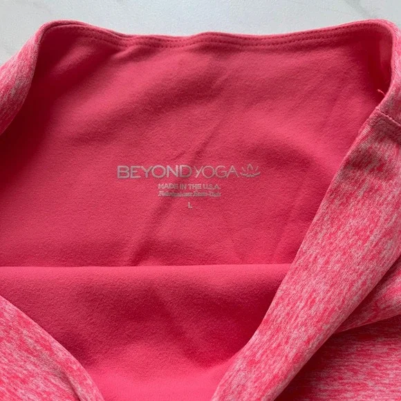 Beyond Yoga space dye peach legging large - Picture 5 of 10